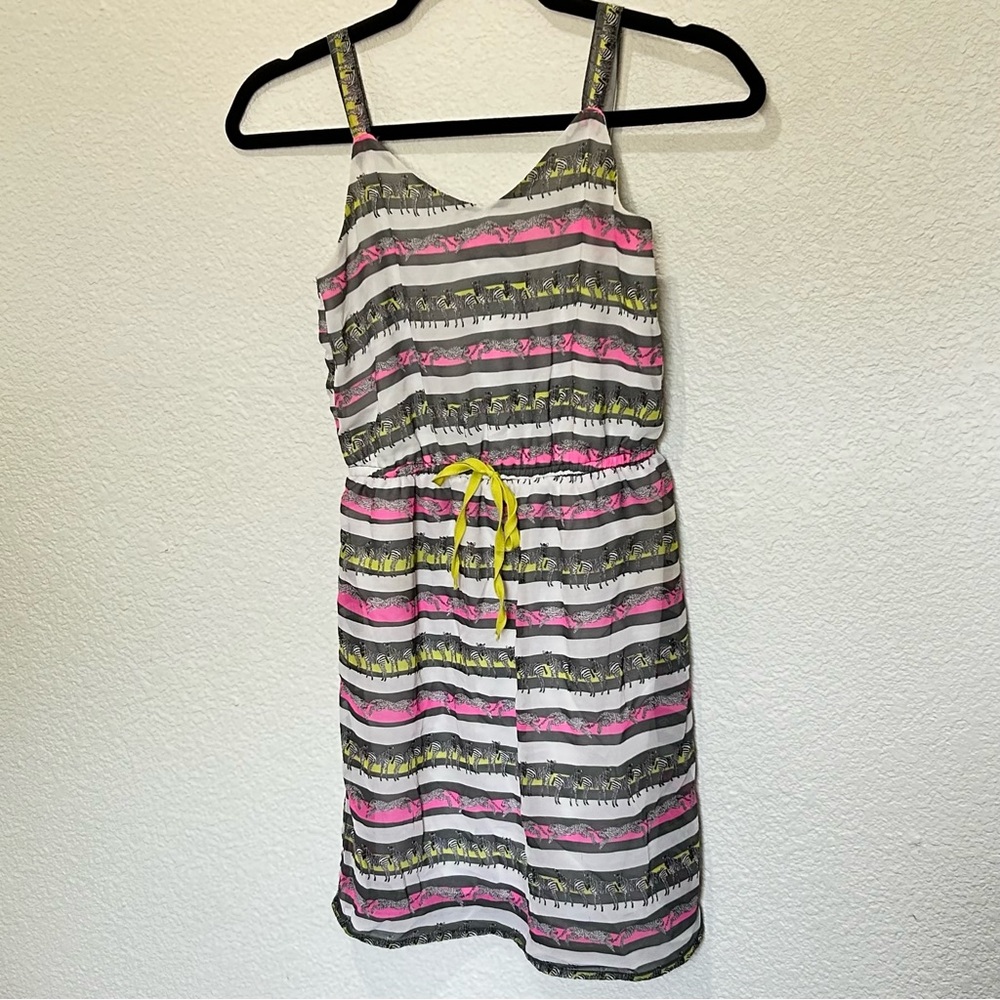 BeBop Leopards and Zebras Summer Dress